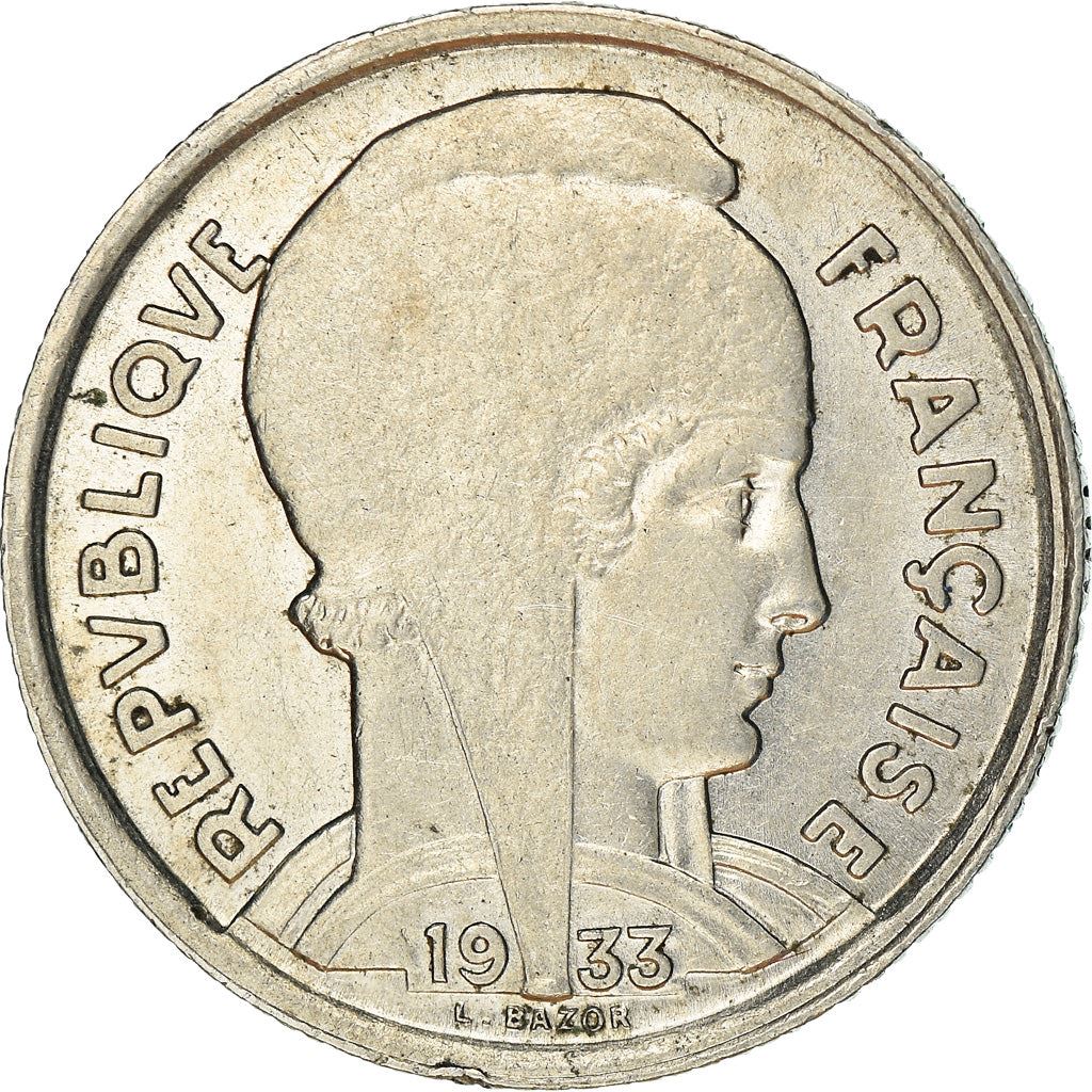 French 5 Francs Coin | Third Republic Bazor | KM887 | France