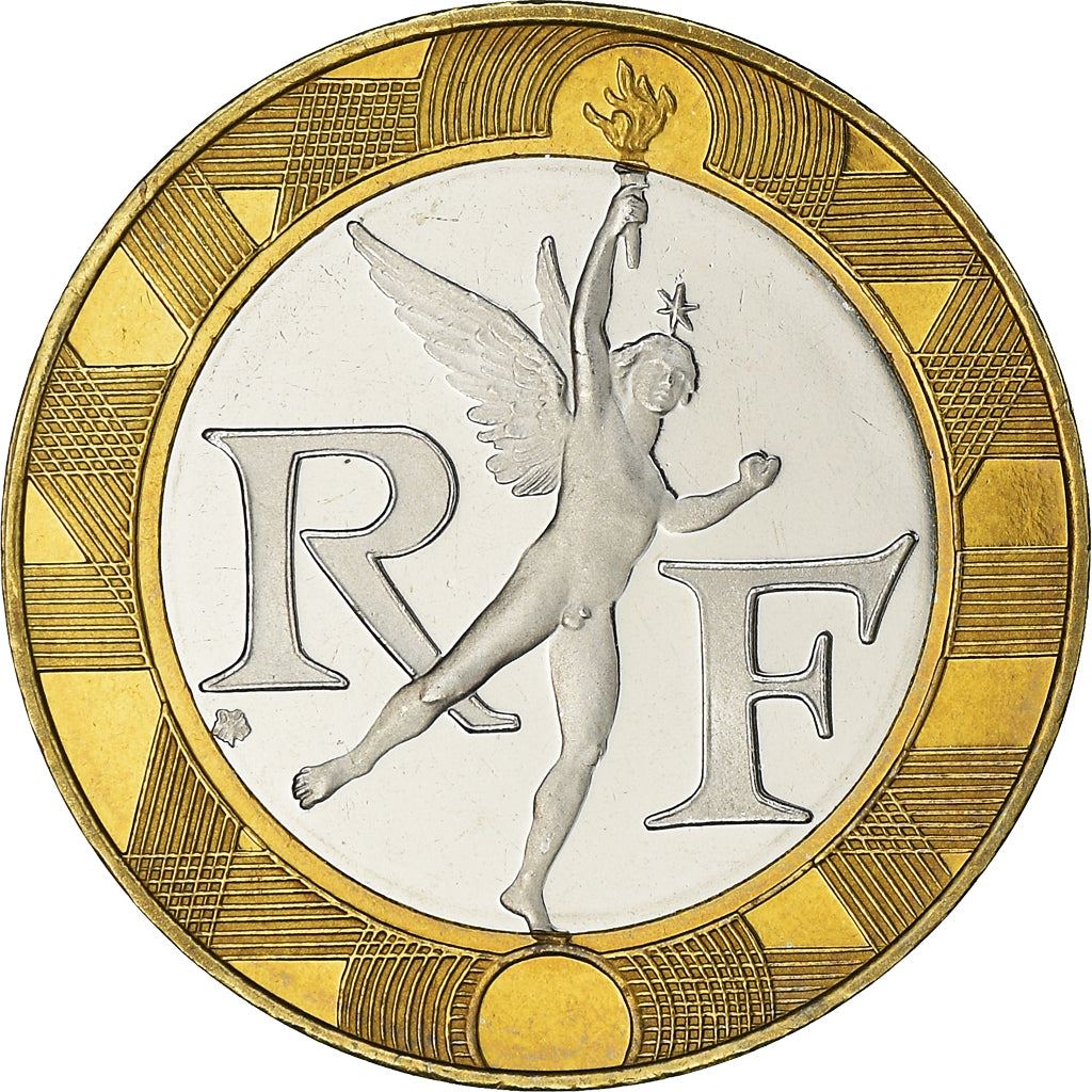 フランス 10フラン硬貨 | 自由の精神 | KM964.1 | フランス | 1988 - 2001