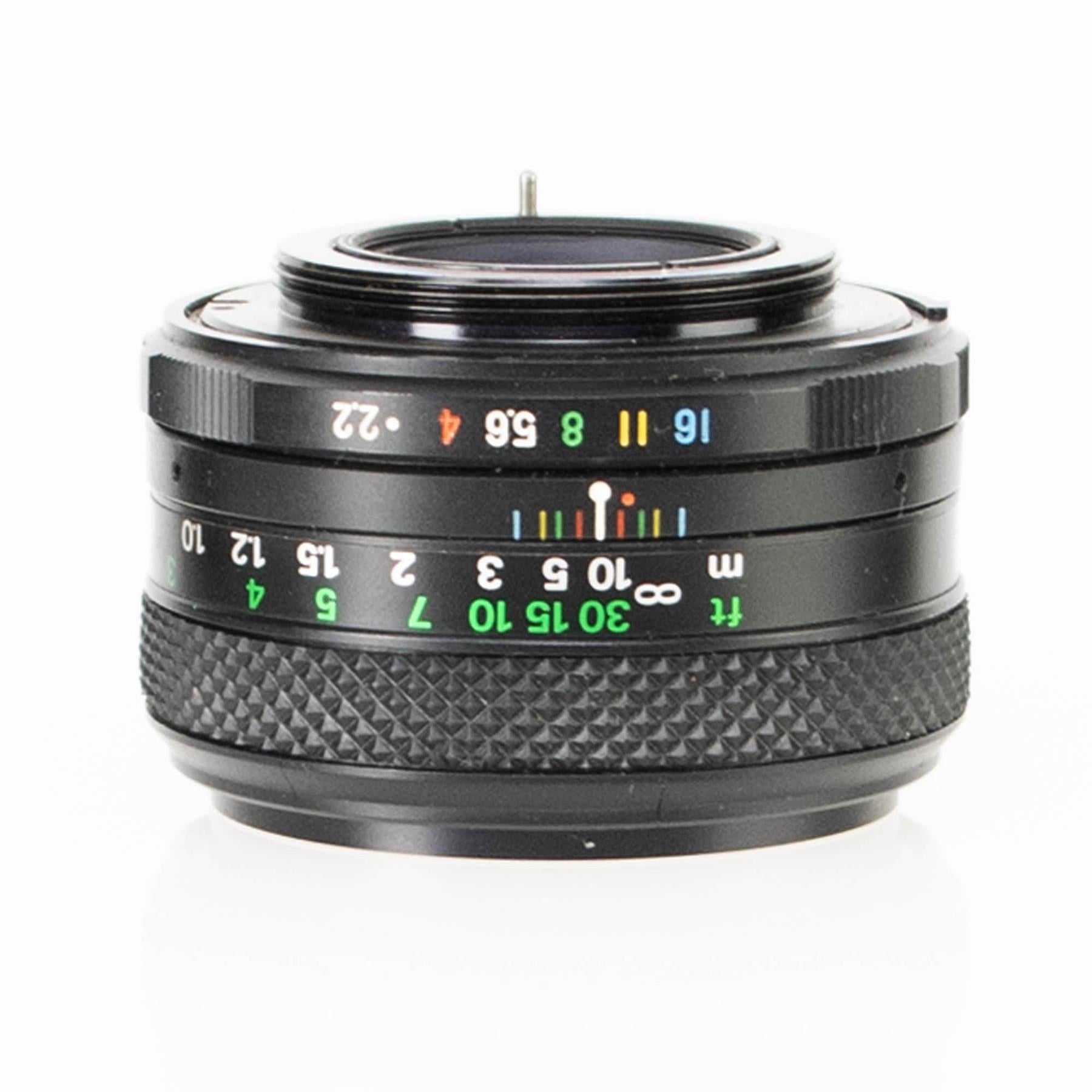 Fujica ST605N Camera | Fujinon 55mm f2.2 lens | White | Japan | M42 mo