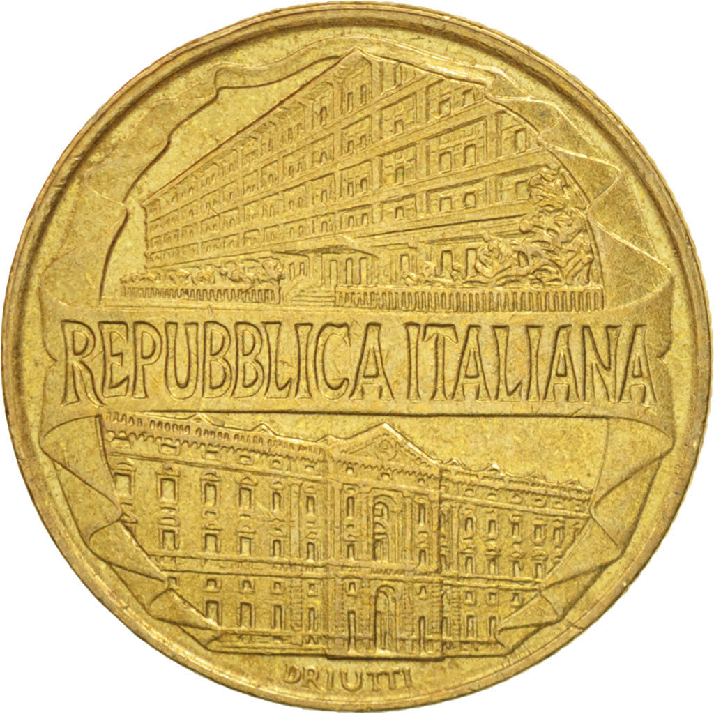 Italy Coin 200 Lire Academy of 