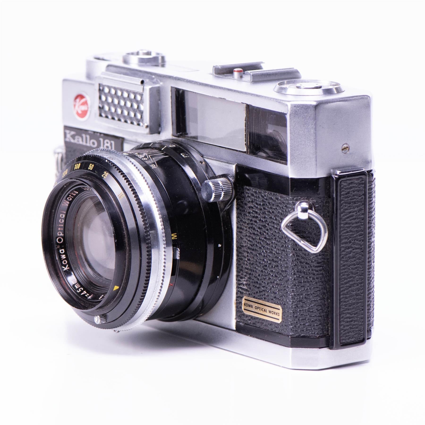 フィルムカメラ KOWA Kallo Prominar 45mm f/1.8 Kowa Kallo 180 film Camera + Prominar f/1.8 45mm Lens with