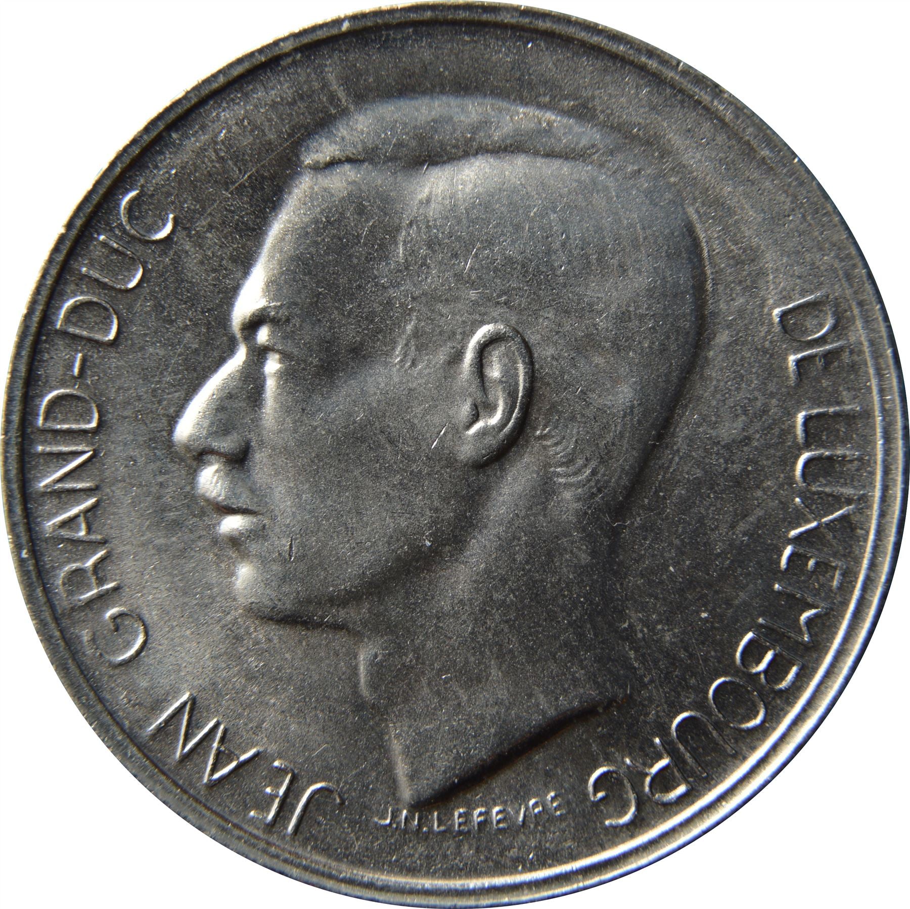 ルクセンブルク | 10フラン硬貨 プリンス・ジャン | KM57 | 1971 - 1980