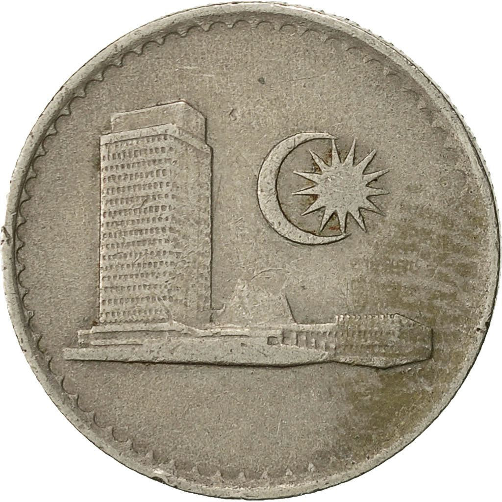 外国、記念硬貨japan,hongkong,malaysia, マレーシア | 10セン硬貨 | 議会議事堂 | Km:3 | 1967 - 1988