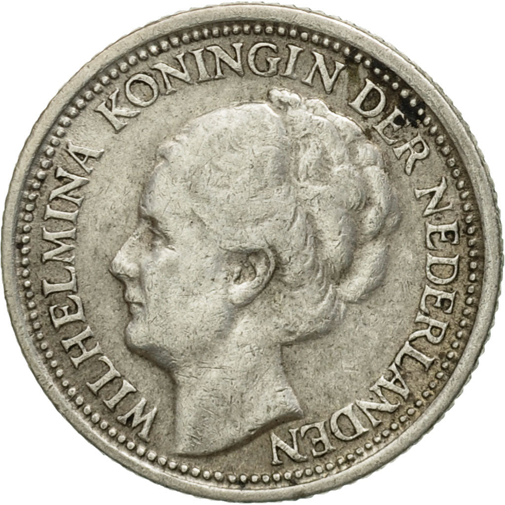 オランダ コイン 10セント | クイーン ウィルヘルミナ | KM163 | 1926
