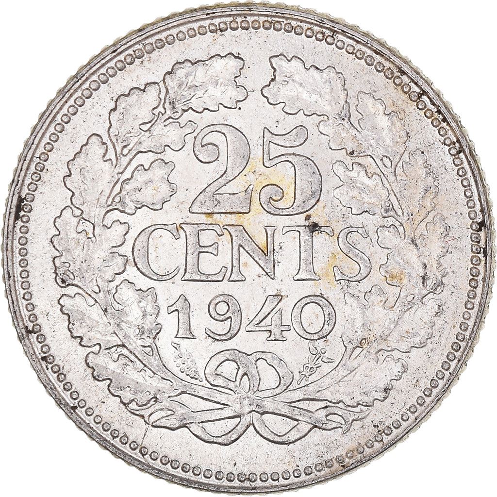 (再お値下げ)(1906年)オランダ25セント銀貨 ジュリアナ女王25セント硬貨|オランダ|トモリンズ24