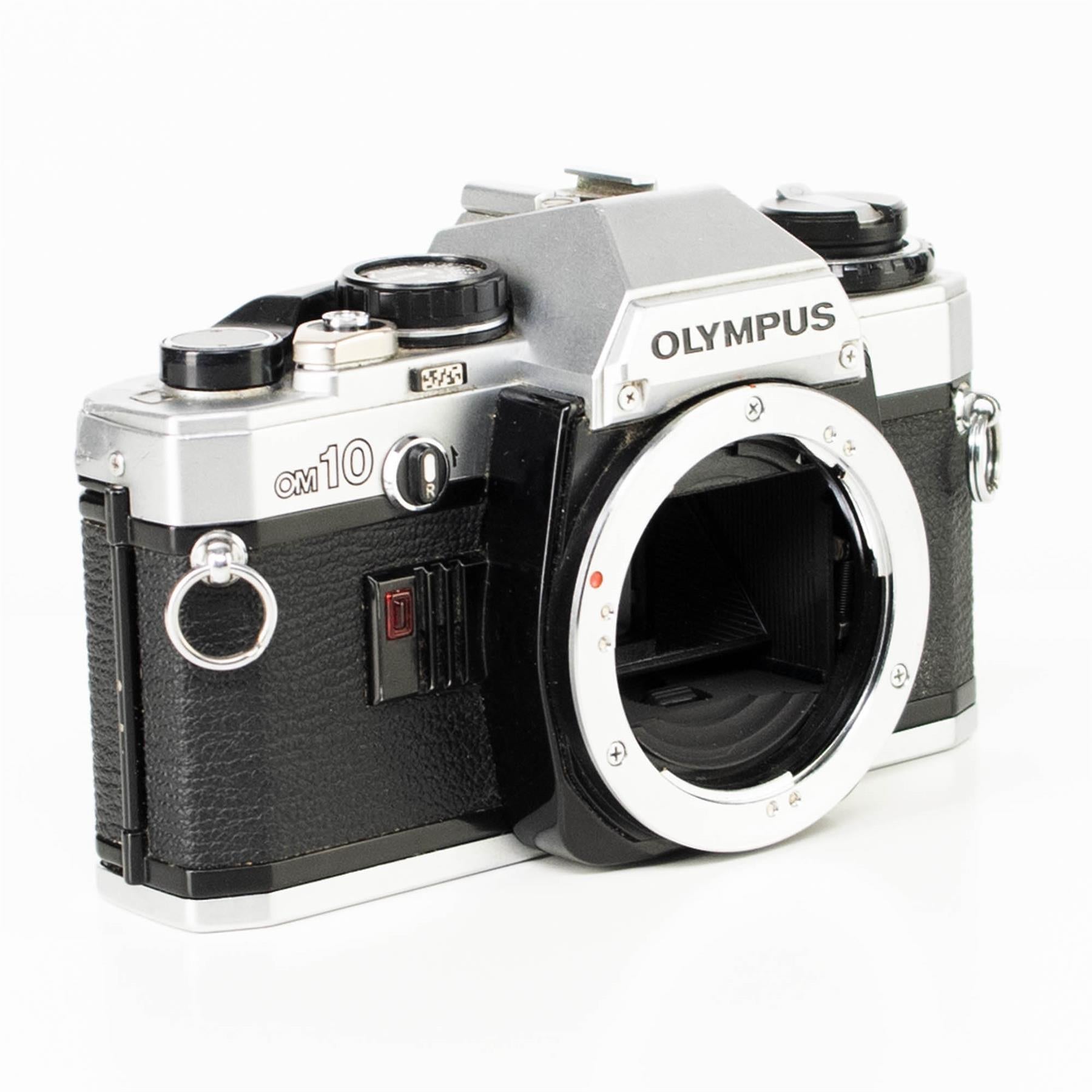 Olympus OM10 Camera | Zuiko auto-s 50mm f1.4 Lens | White | Japan | 19