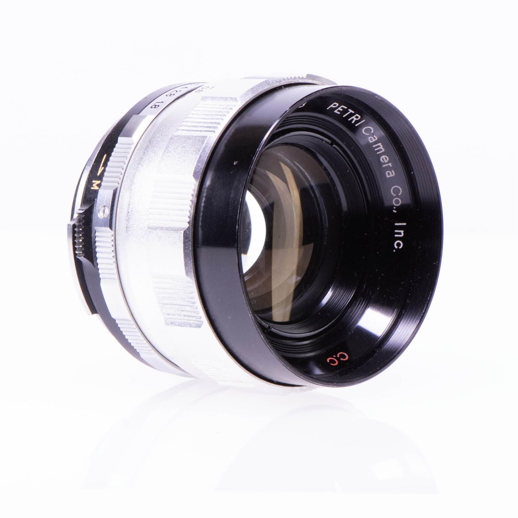 Petri Flex 7 Camera | 55mm f1.8 lens | Breech-lock mount | White | Jap