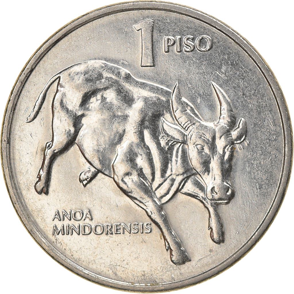 Philippines 1 Piso Coin | small type | KM243.2 | 1991 - 1994