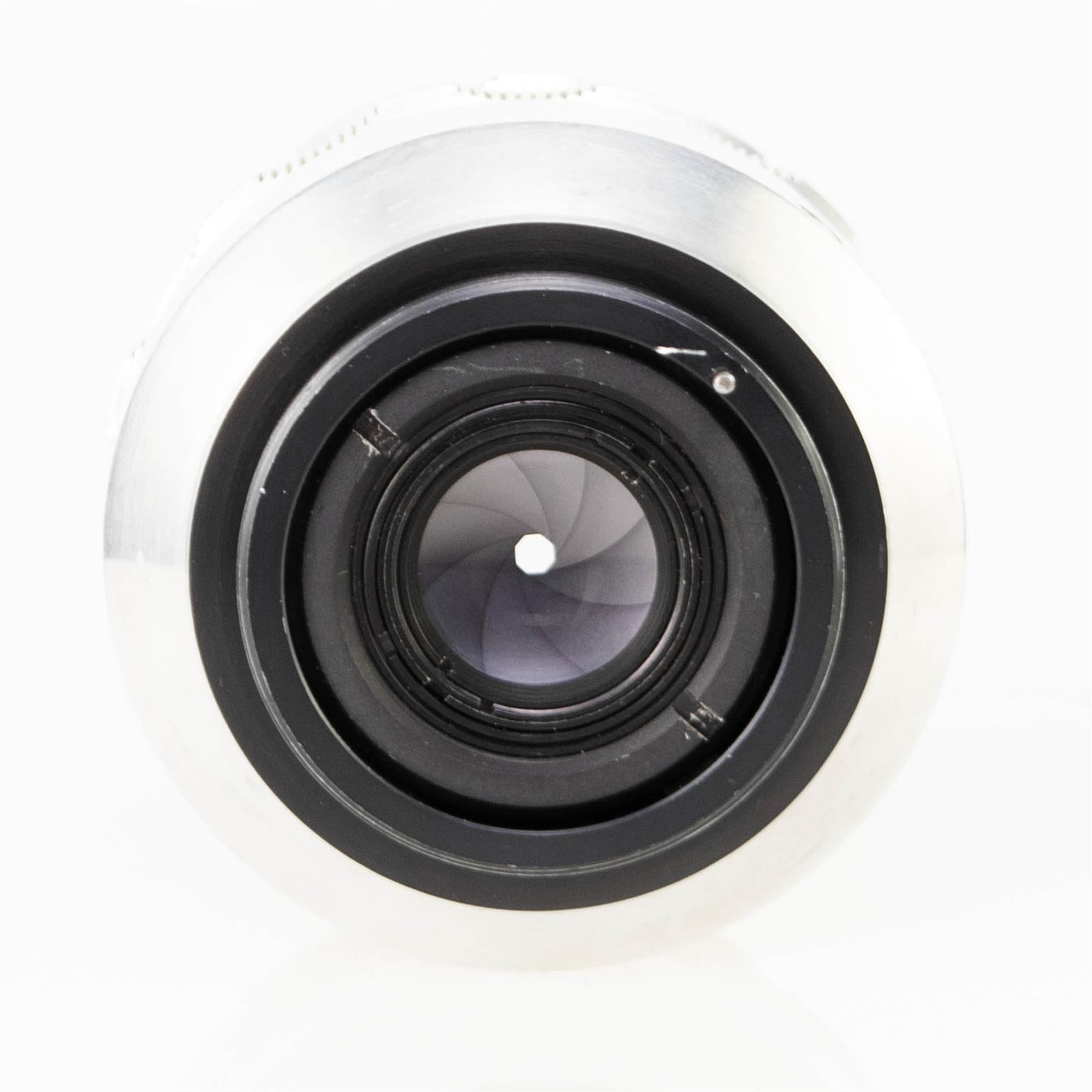 Praktica IV B Camera | Tessar 50mm f2.8 lens | M42 | White | G.D.R | 1