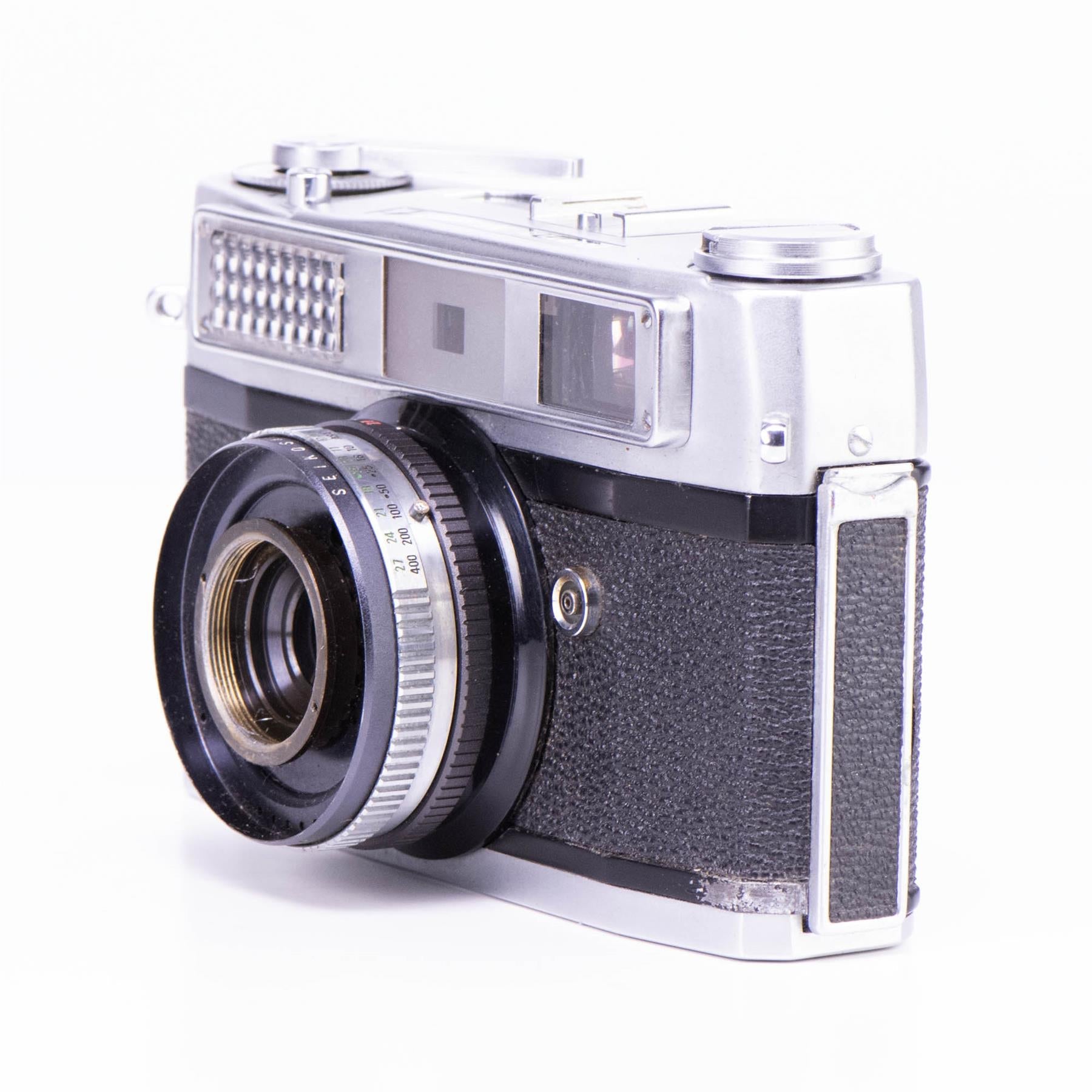【アンティーク】MAMIYA カメラ レンズ付き 日本製 ランク マミヤ カメラ | ホワイト | 日本 | 1963年 | 動作しません