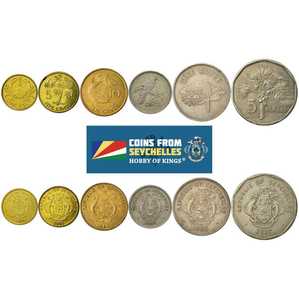 Seychelles-6-Coin-Set-1-Cent-5