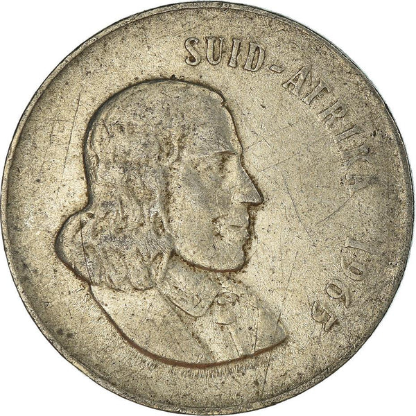 ★ THE COINS OF THE AMERICAN PEOPLE★20枚 South Africa 20 Cents Afrikaans Legend - SUID-AFRIKA Coin KM69.2 1965