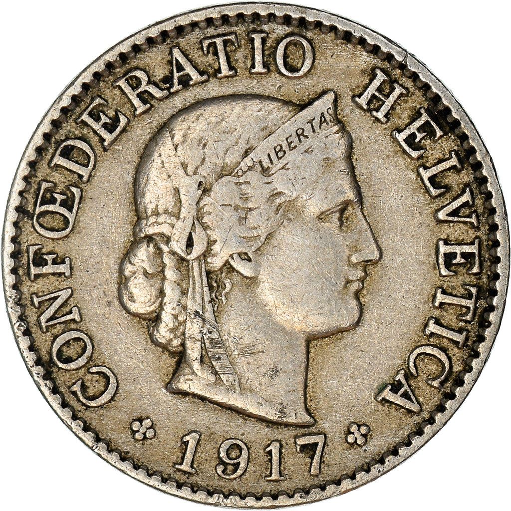 Switzerland Coin Swiss 5 Rappen | Goddess of Liberty Libertas | KM26 |