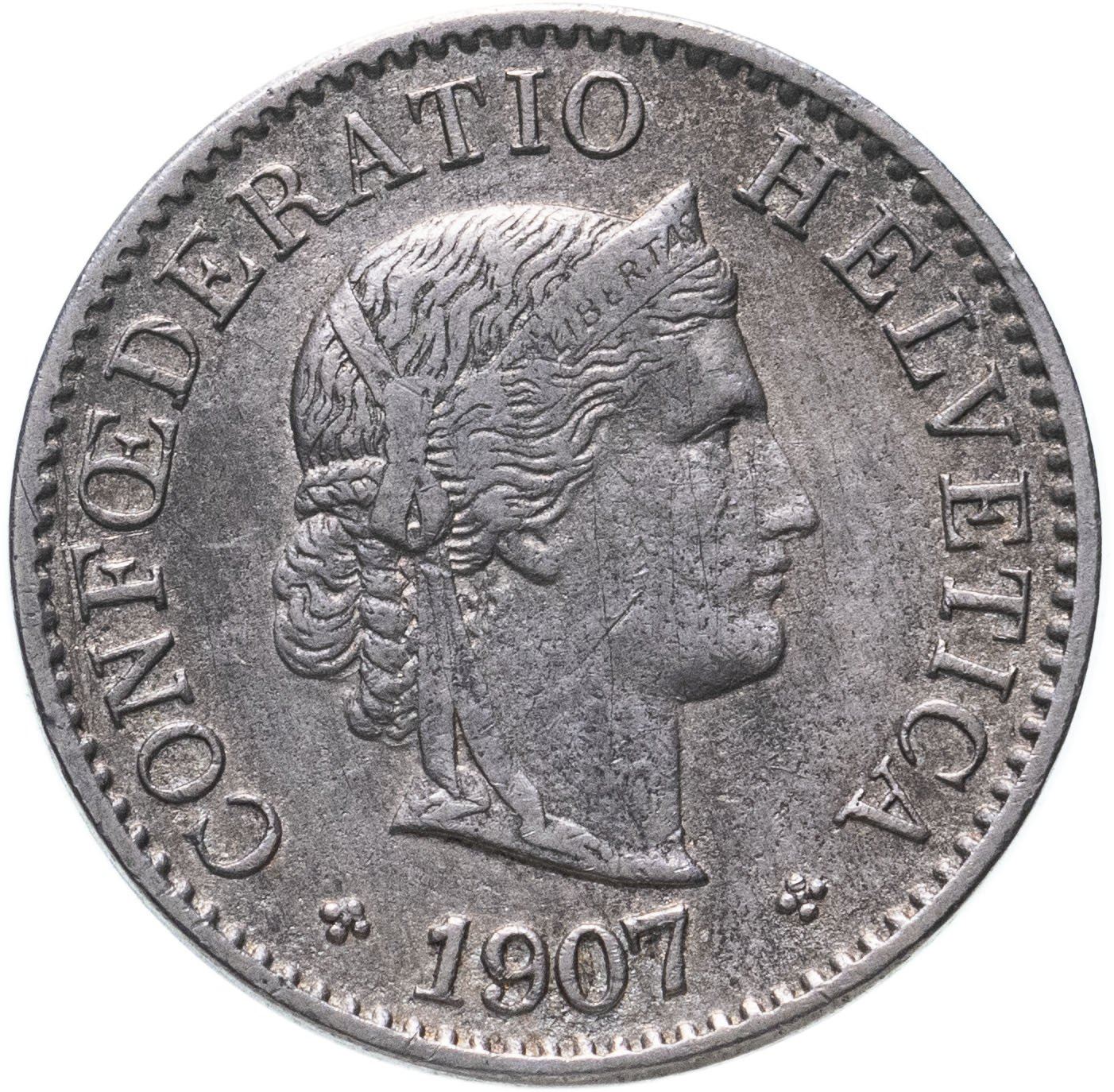 スイスコイン スイス5ラッペン | 自由の女神リベルタス | KM26 | 1879