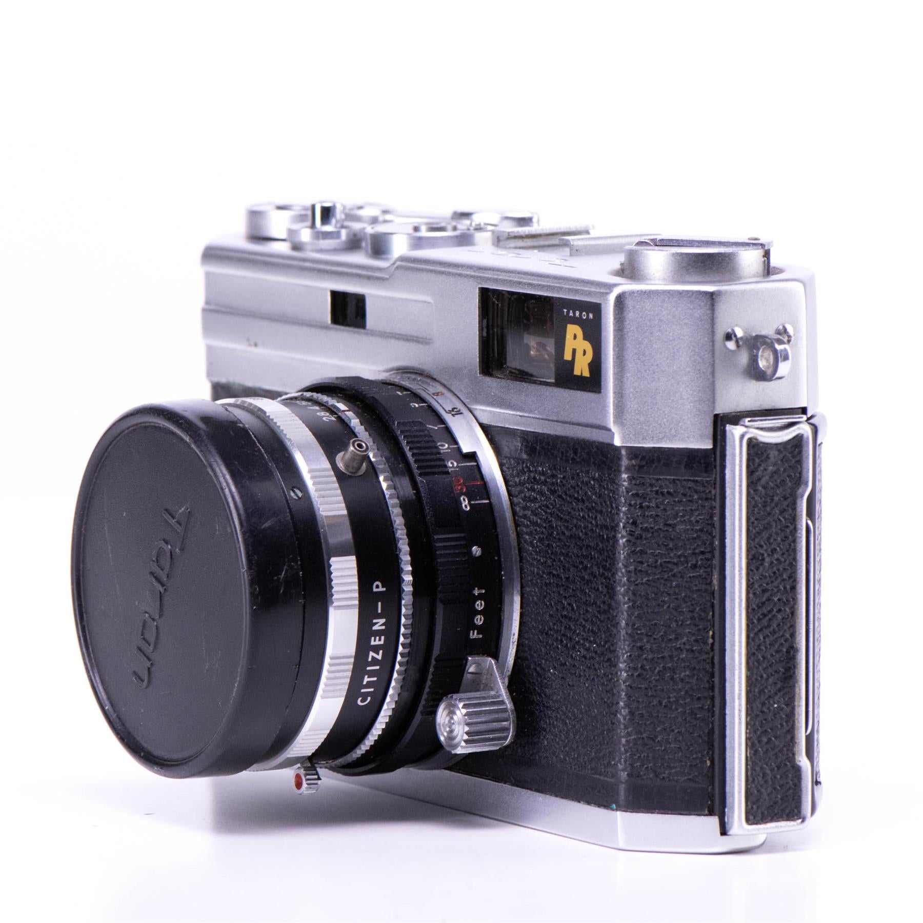 Taron PR Camera | Taronar F.C. 45mm f2.8 | White | Japan | 1960 | Not