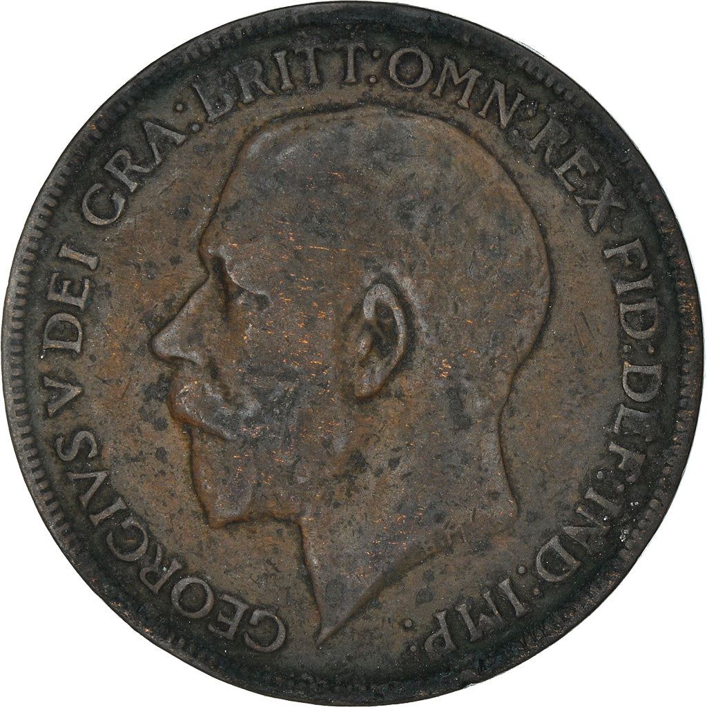 イギリス | 1ペニーコイン | ジョージ5世 | KM:810 | 1911 - 1926