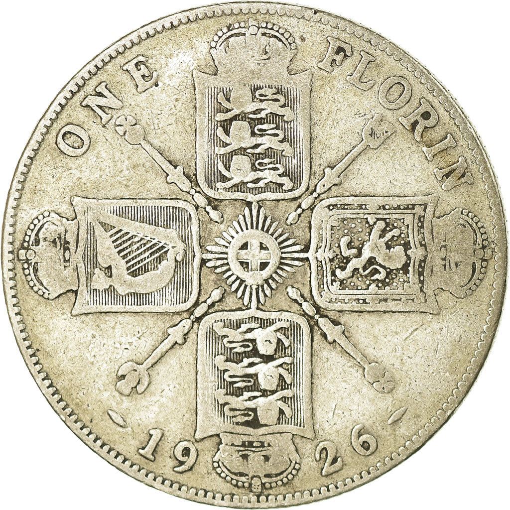United Kingdom 1 Shilling Coin | George V 2nd type | 1920 - 1926