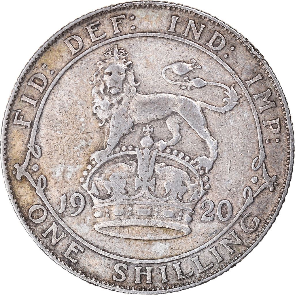United Kingdom 1 Shilling Coin | George V 2nd type | 1920 - 1926