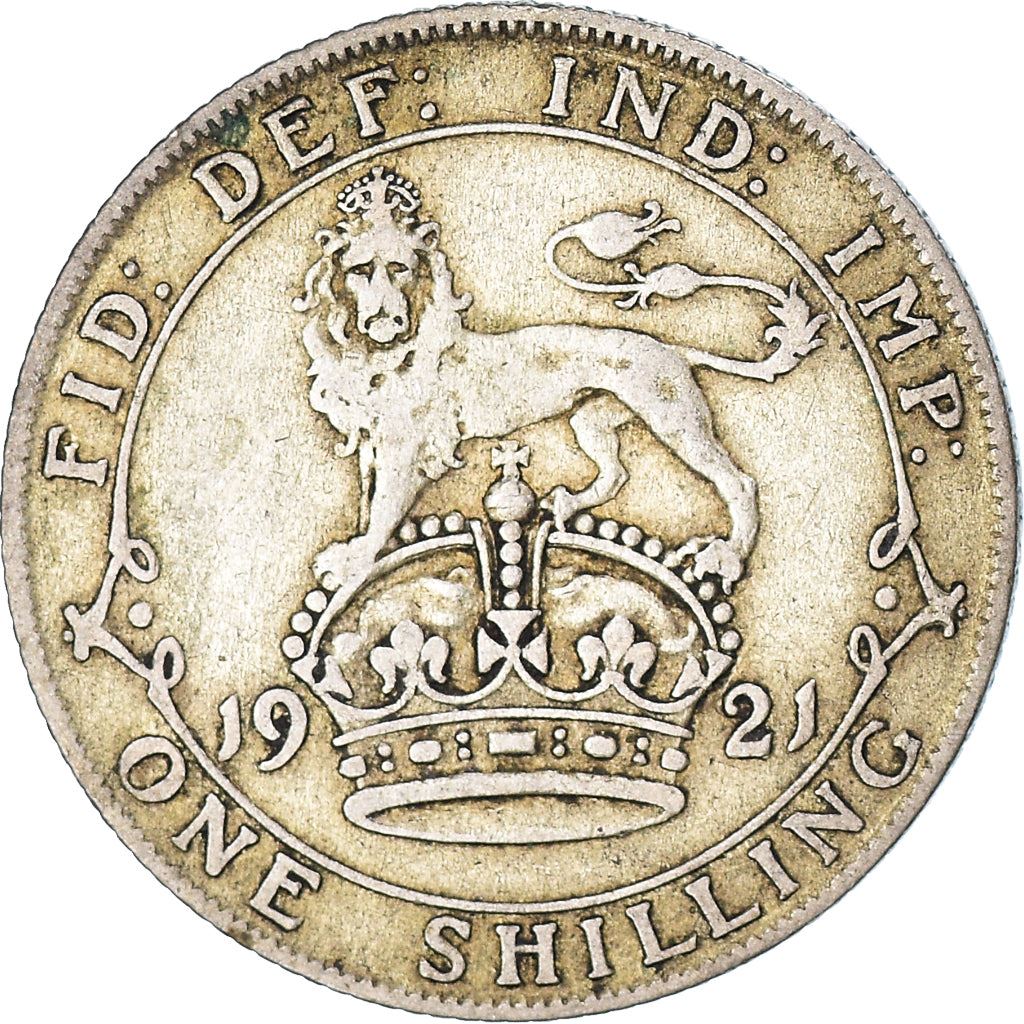 United Kingdom 1 Shilling Coin | George V 2nd type | 1920 - 1926