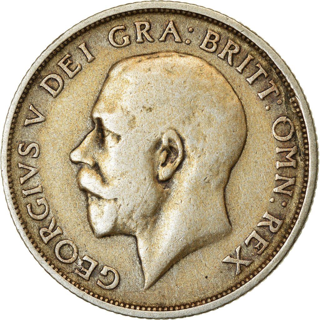 United Kingdom 1 Shilling Coin | George V 2nd type | 1920 - 1926