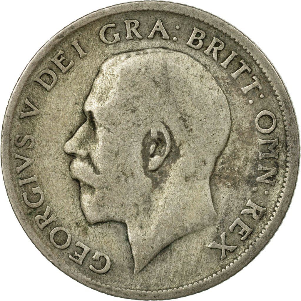 United Kingdom 1 Shilling Coin | George V 2nd type | 1920 - 1926