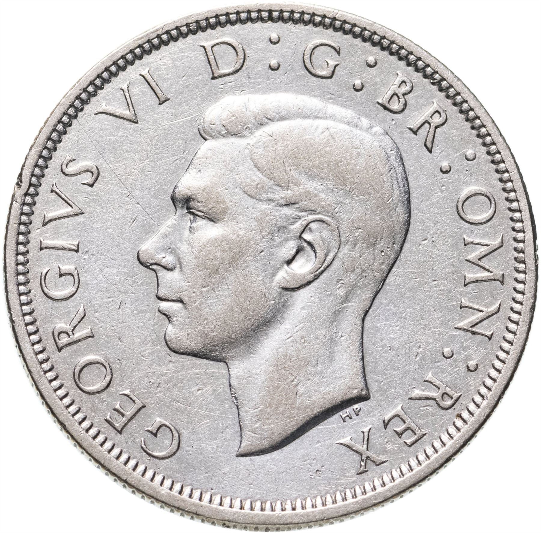 United Kingdom Coin ½ Crown | George VI 1st type | 1937 - 1946