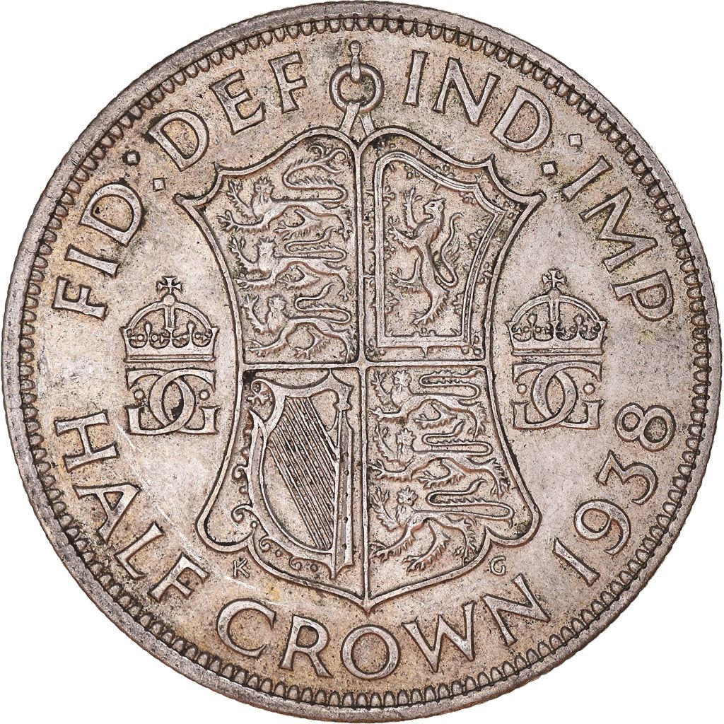 United Kingdom Coin ½ Crown | George VI 1st type | 1937 - 1946