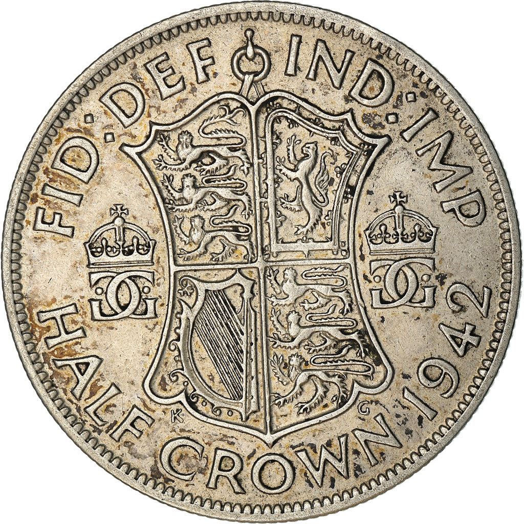 United Kingdom Coin ½ Crown | George VI 1st type | 1937 - 1946