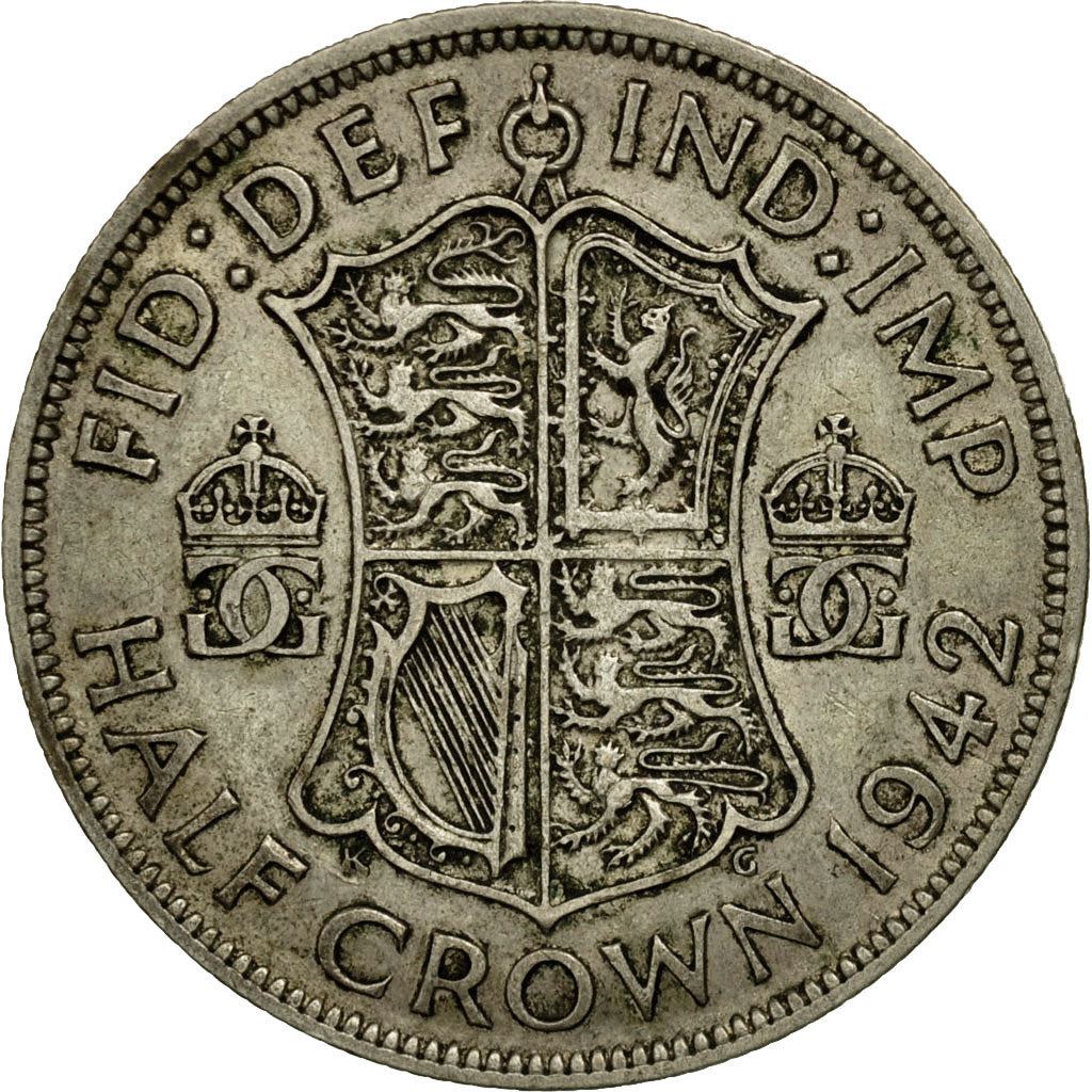 United Kingdom Coin ½ Crown | George VI 1st type | 1937 - 1946
