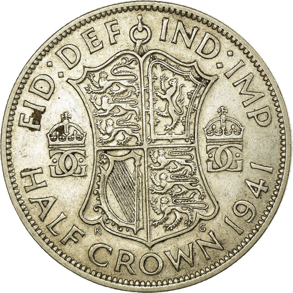 United Kingdom Coin ½ Crown | George VI 1st type | 1937 - 1946