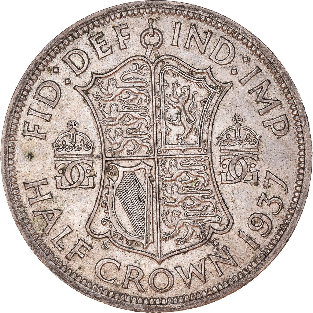 United Kingdom Coin ½ Crown | George VI 1st type | 1937 - 1946