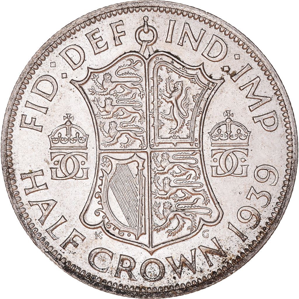 United Kingdom Coin ½ Crown | George VI 1st type | 1937 - 1946