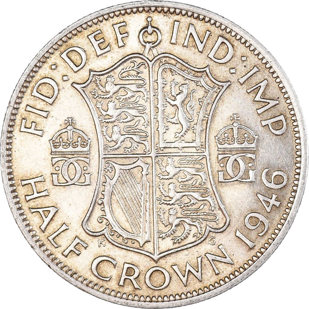 United Kingdom Coin ½ Crown | George VI 1st type | 1937 - 1946