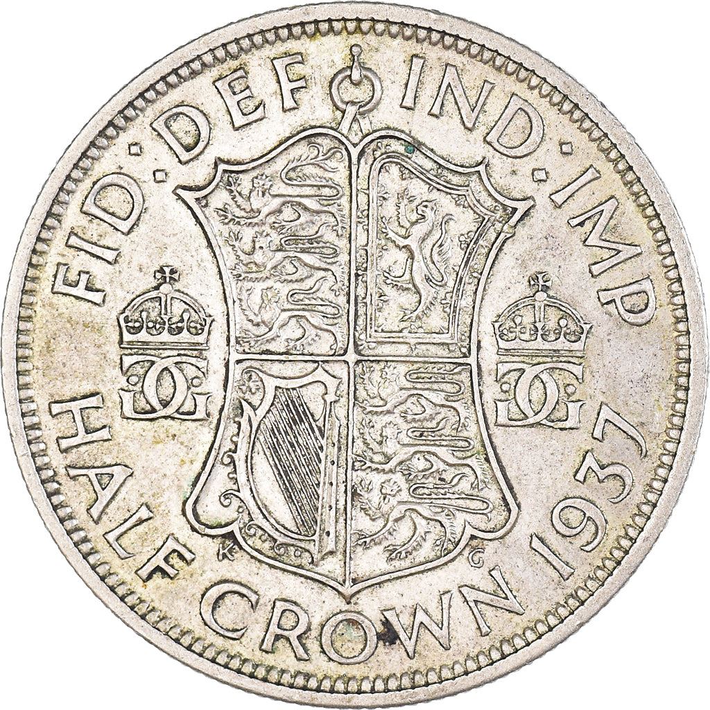 United Kingdom Coin ½ Crown | George VI 1st type | 1937 - 1946