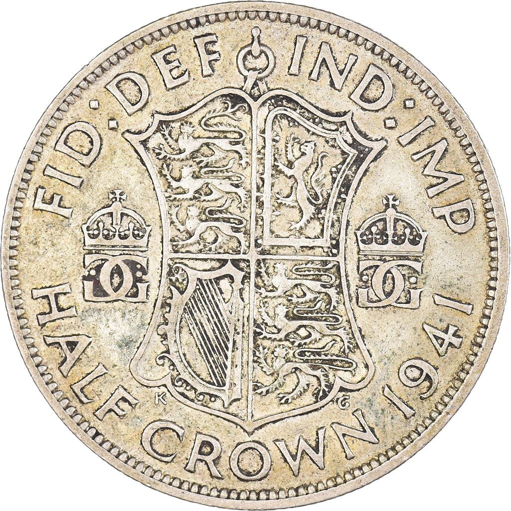 United Kingdom Coin ½ Crown | George VI 1st type | 1937 - 1946