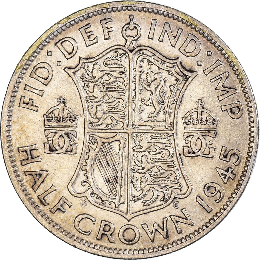 United Kingdom Coin ½ Crown | George VI 1st type | 1937 - 1946