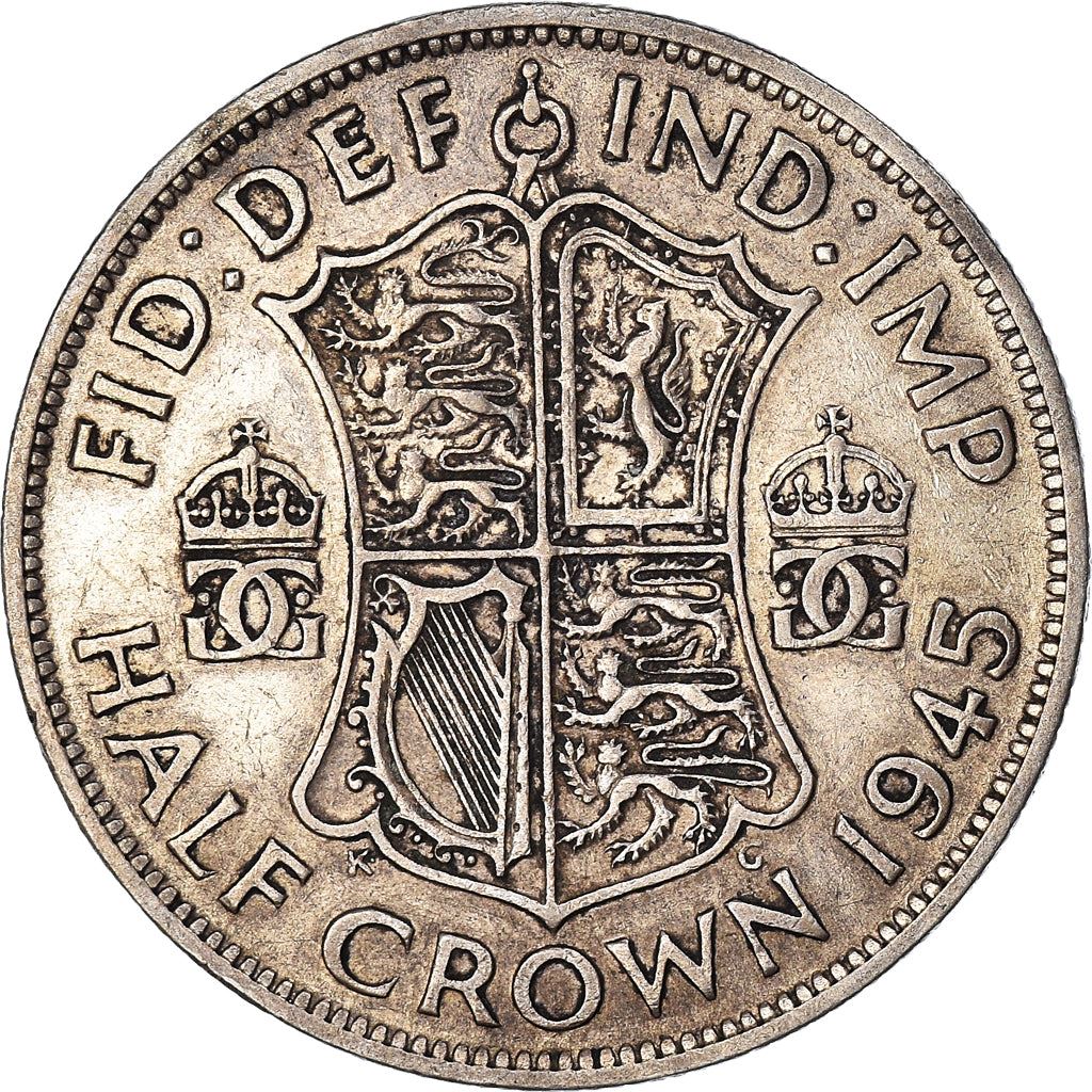 United Kingdom Coin ½ Crown | George VI 1st type | 1937 - 1946