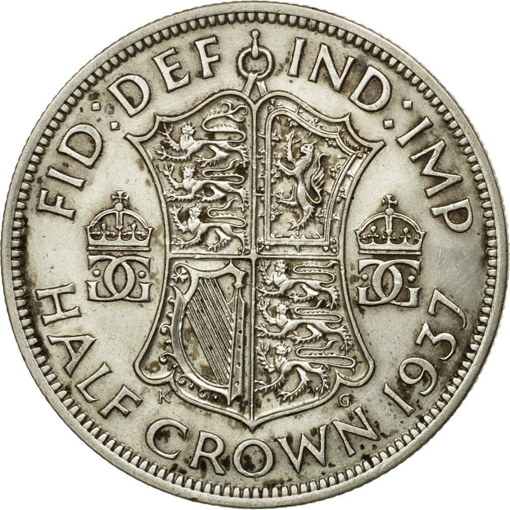 United Kingdom Coin ½ Crown | George VI 1st type | 1937 - 1946