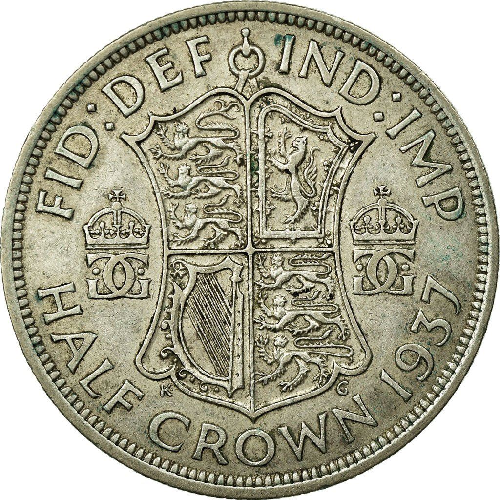 United Kingdom Coin ½ Crown | George VI 1st type | 1937 - 1946