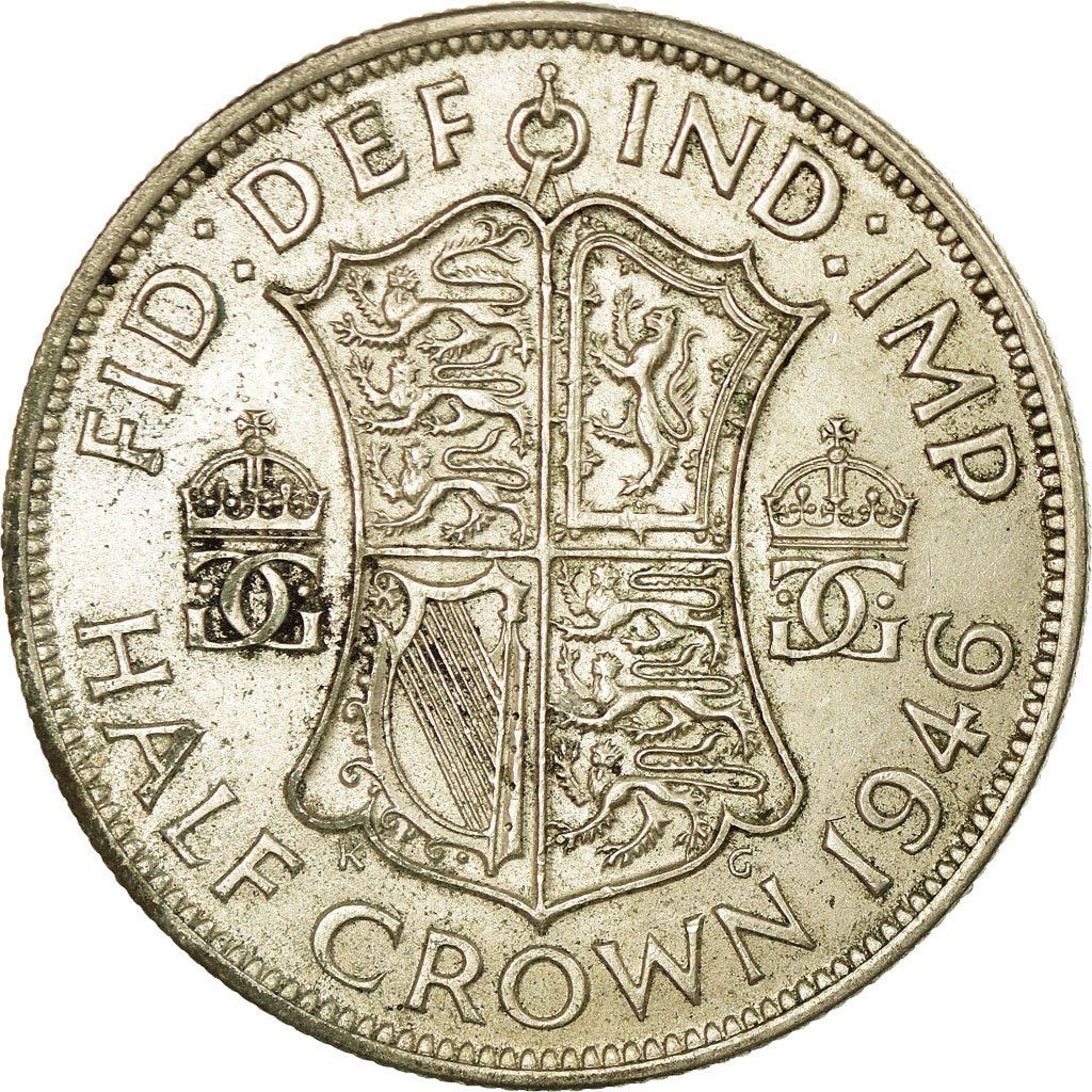 United Kingdom Coin ½ Crown | George VI 1st type | 1937 - 1946