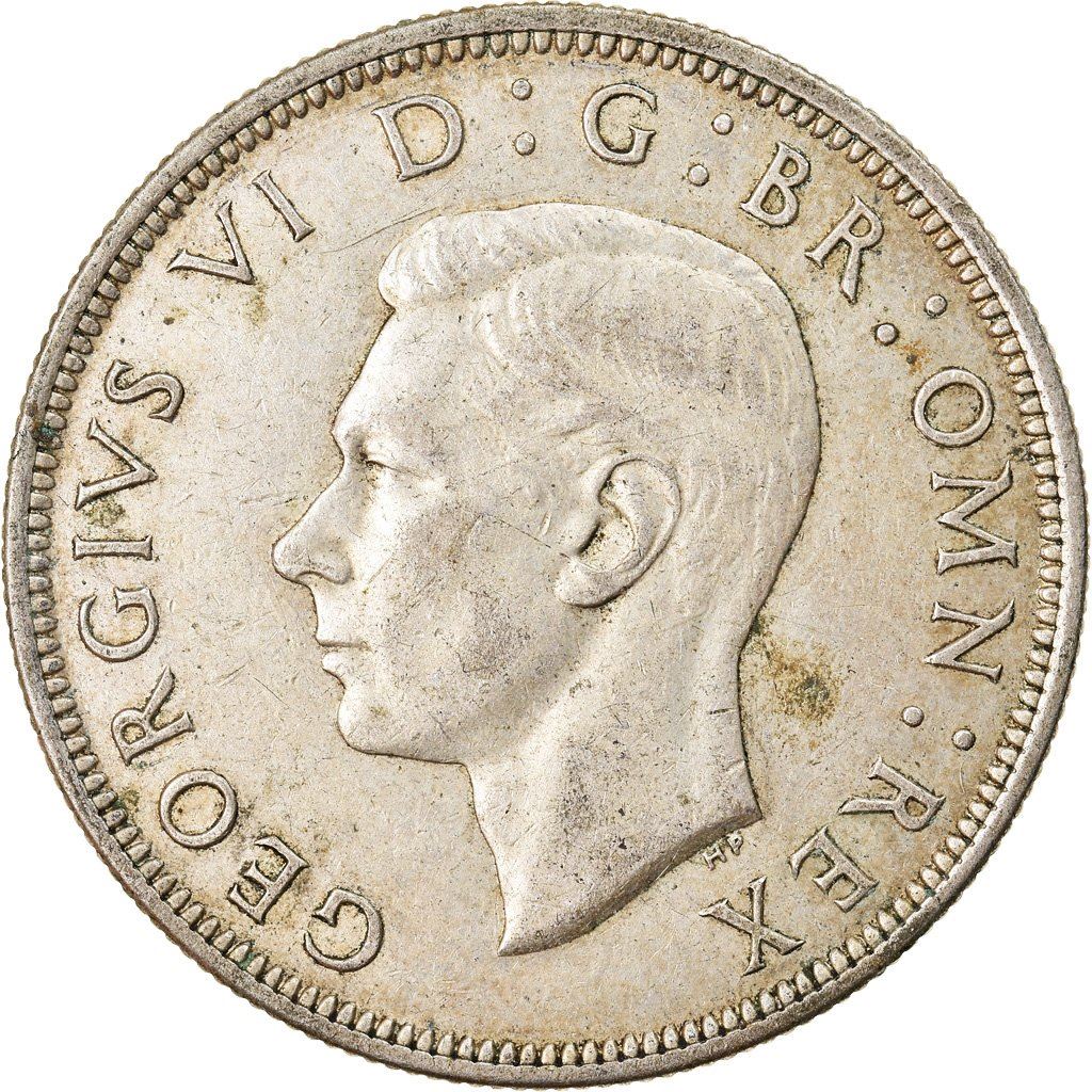 United Kingdom Coin ½ Crown | George VI 1st type | 1937 - 1946
