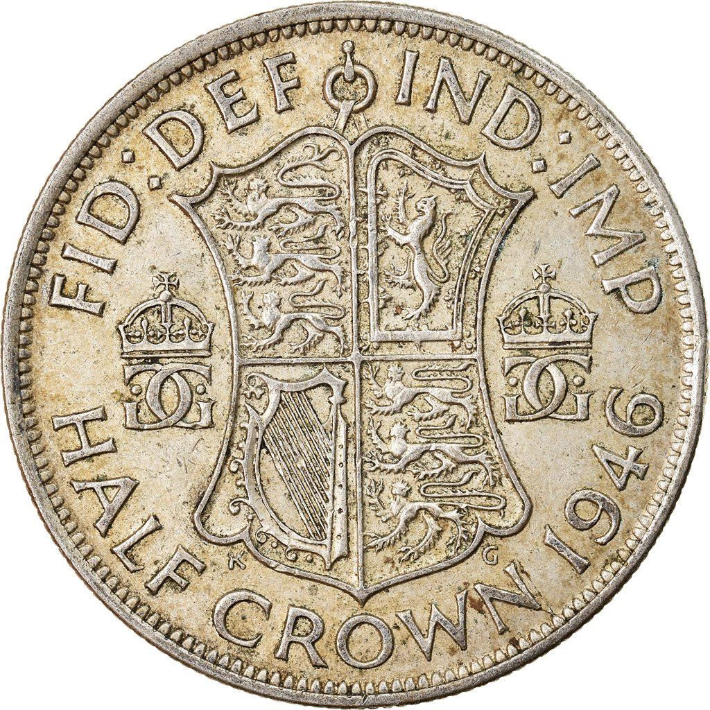 United Kingdom Coin ½ Crown | George VI 1st type | 1937 - 1946