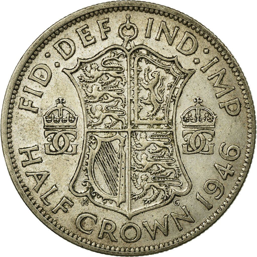 United Kingdom Coin ½ Crown | George VI 1st type | 1937 - 1946