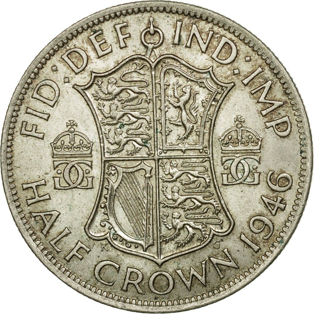 United Kingdom Coin ½ Crown | George VI 1st type | 1937 - 1946