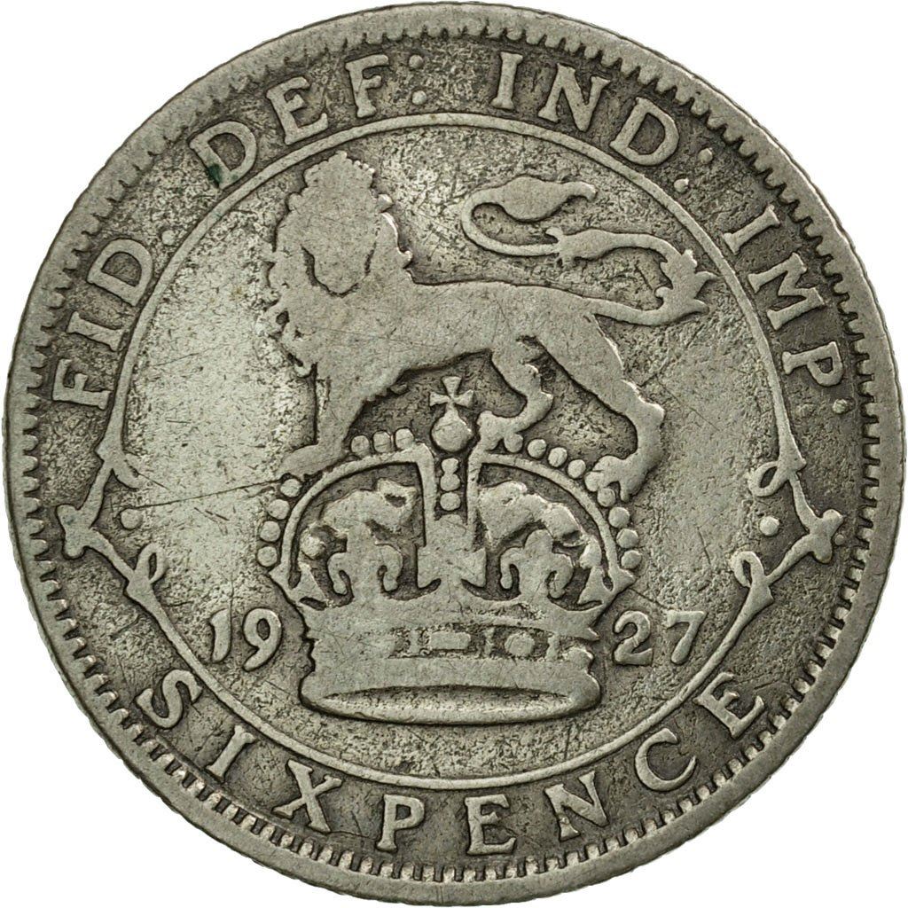United Kingdom Coin 6 Pence | George V 3rd 1926 - 1927
