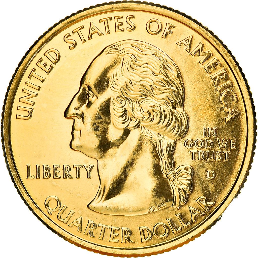 United States Coin American ¼ Dollar | George Washington | California | John Muir | California Condor | KM370 | 2005