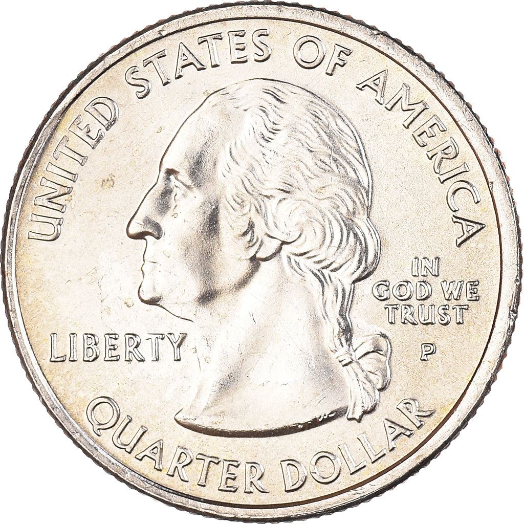 United States Coin American ¼ Dollar | George Washington | Idaho | Peregrine Falcon | KM398 | 2007