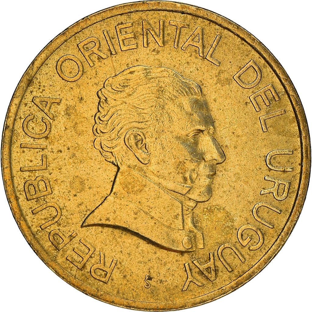 Uruguay Coin Uruguayan 1 Peso | Jose Gervasio Artigas | KM103.2 | 1998 - 2007