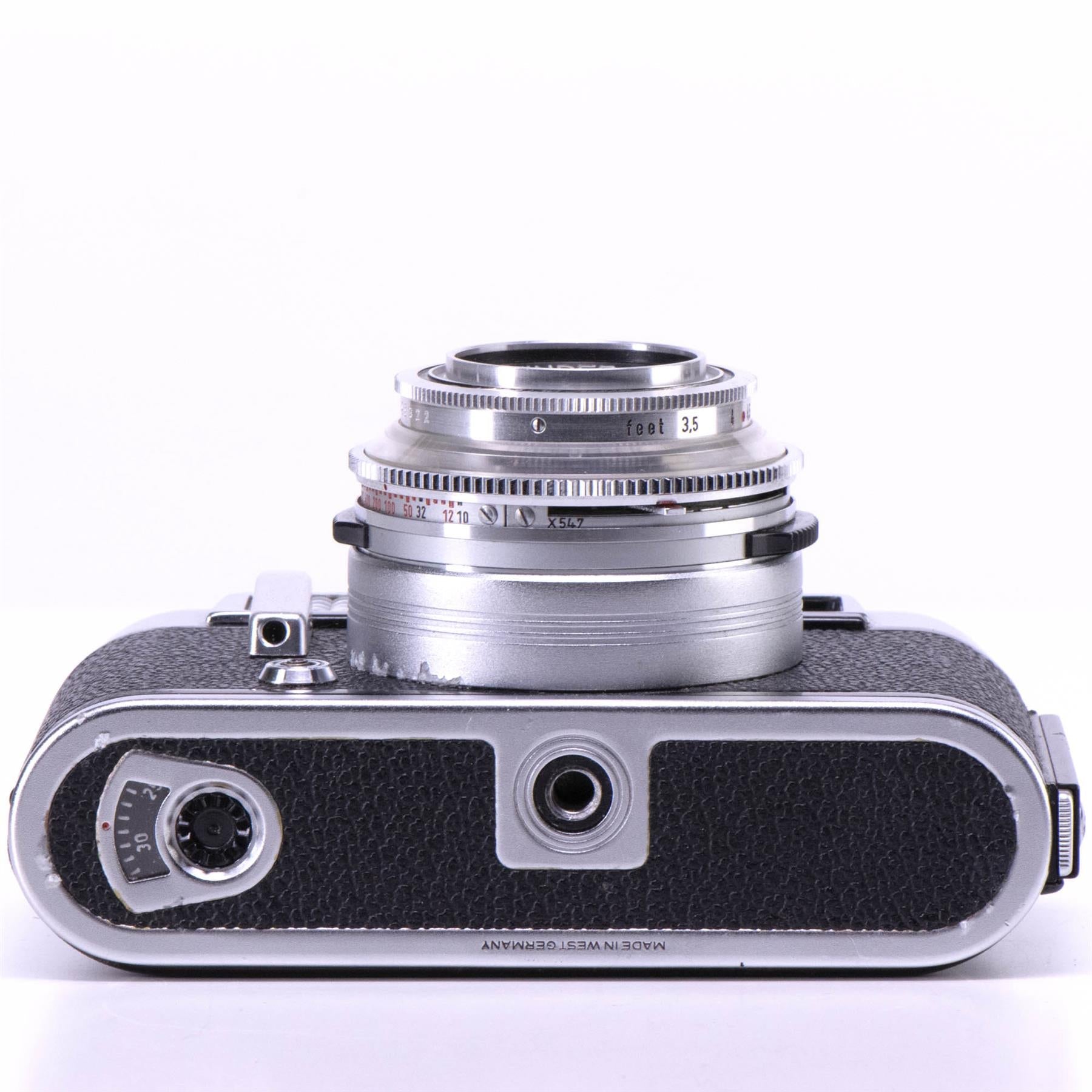 Voigtlander Vito CL Camera | Lanthar 50mm f2.8 lens | White