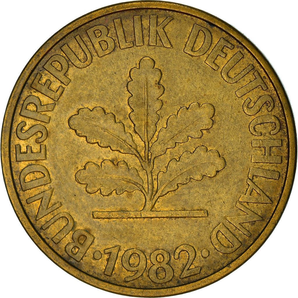 West Germany 10 Pfennig | 100 Coins | Bundesrepublik Deutschland | KM108 | 1950 - 2001